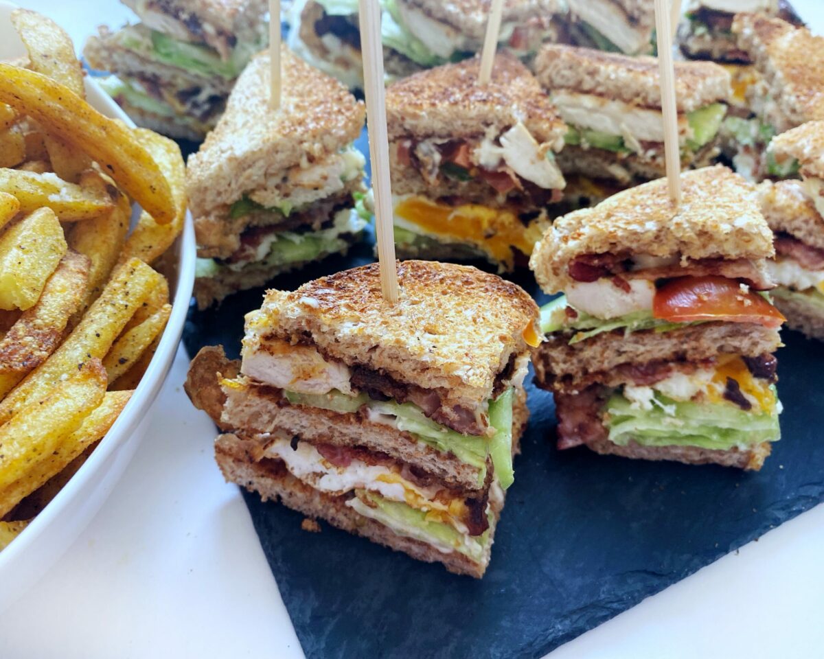 mini club sandwiches_servirovani
